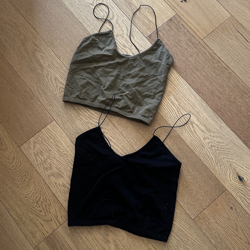 Free People Bami crop top XS/S two pack
